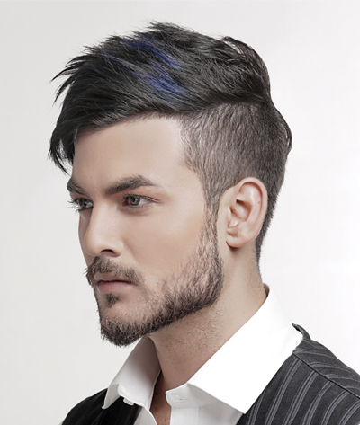 classic haircut for men by Texture touch
